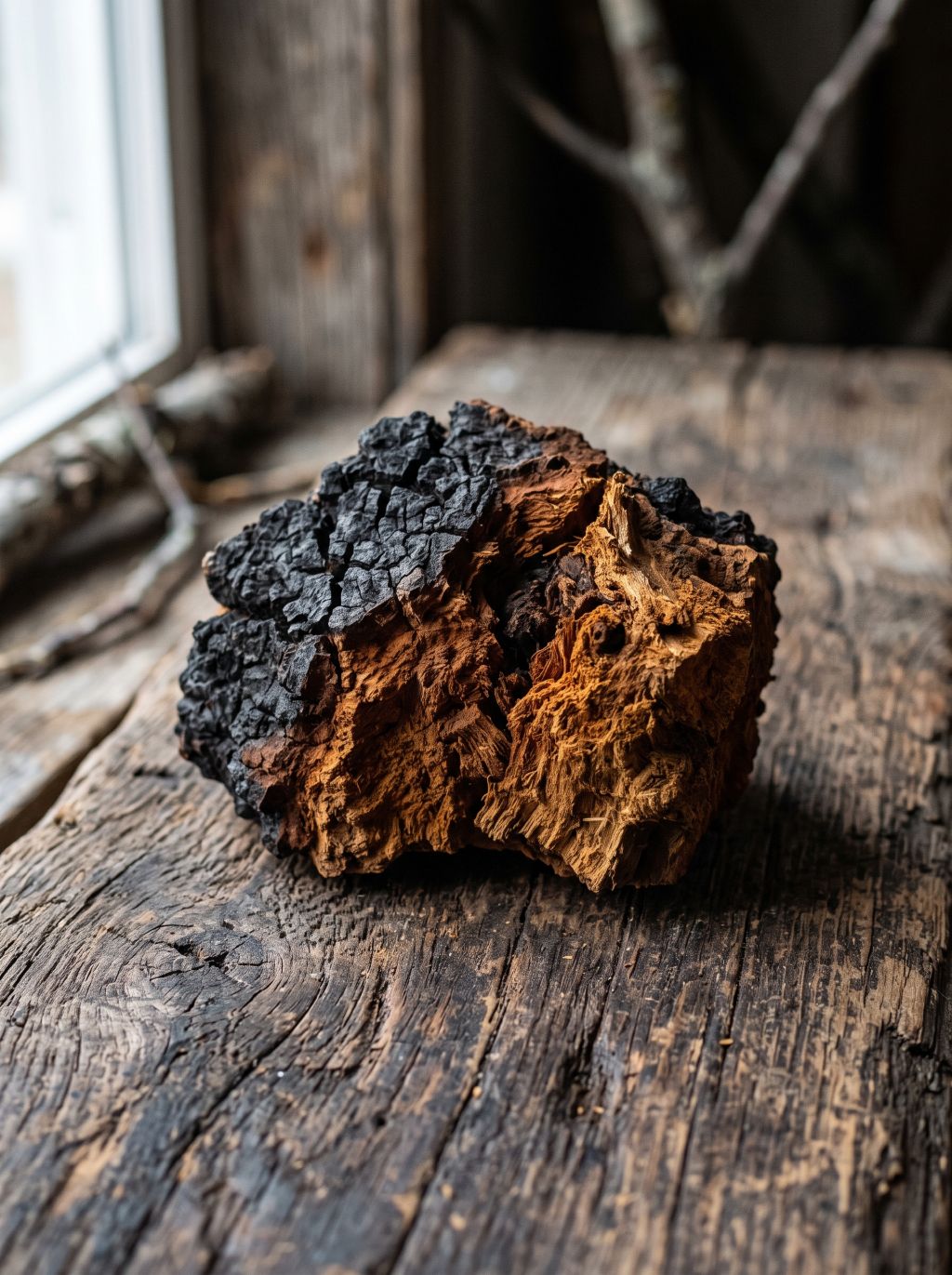 Chaga mielona jak kawa - syberyjska huba do parzenia - obrazek 3