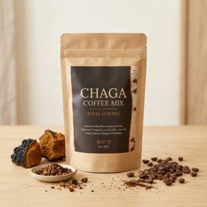 ChagaCoffee Premium - Kawa Witalna z Ekstraktem Czagi 250g